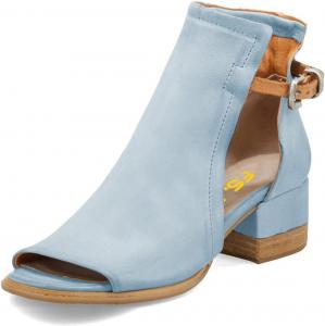 Женские сандалии FSJ с открытым носком, вырезами и пряжкой, ботильоны на щиколотке, удобные с низким устойчивым каблуком, летние сандалии, размеры 4-15 M US, Sky Blue