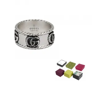Кольцо Double G GUCCI