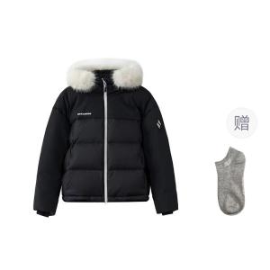 Пуховик унисекс Skechers, черный