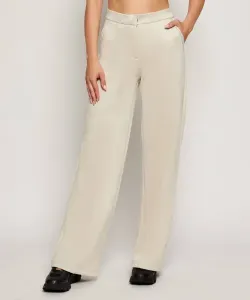 Брюки Flare fit Guess Jeans, бежевый