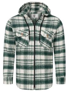 Худи на молнии Rock Creek, зеленый