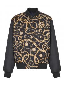 Balmain двусторонний бомбер, черный