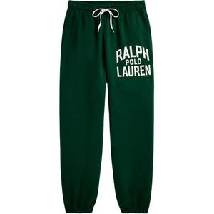 Спортивные штаны с принтом логотипа Polo Ralph Lauren, зеленый