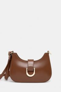 Кожаная сумка Answear.Lab, коричневый