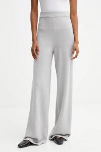 Шерстяные спортивные штаны hamburg MM by Max Mara, серый