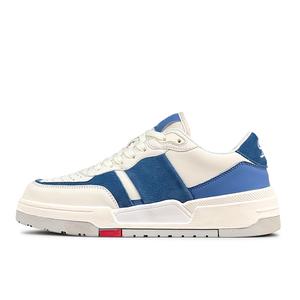 LuzaoT SUPER DRAG Очень привлекательные стильные кроссовки для скейтбординга унисекс бежево-синего цвета