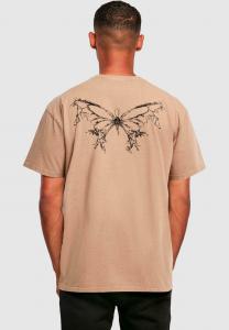 Рубашка с принтом ACID WASHED Lost Youth, бежевый