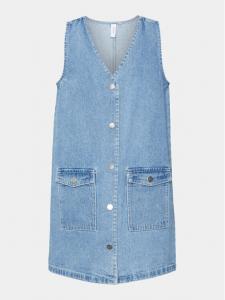 Джинсовое платье свободного кроя Vero Moda Girl, синий