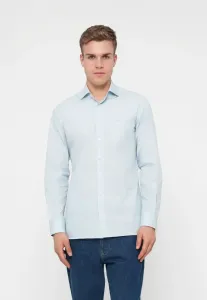 Рубашка с тонкой полоской Hackett London, Sky Blue