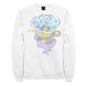 Мужская флисовая лампа с изображением Аладдина Аладдина Disney, белый