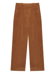 Вельветовые брюки Incotex, коричневый