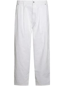 Джинсы Moschino оверсайз, белый