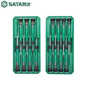 SATA 09317 Набор из 15 микроотверток для домашнего ремонта и разборки, отвертка для небольших партий