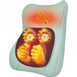 Массажер для шеи, талии и ног с разминанием, постукиванием и тепловой терапией GL-19 AUX