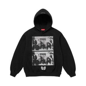 Толстовка Supreme x Wu-Tang Clan Hooded Sweatshirt 'Black'