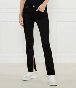 Джинсы женские Pinko с разрезами, черный