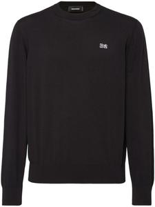 DSQUARED2 толстовка с логотипом, черный