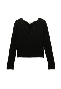 Топ Koton V NECK, Black
