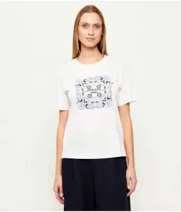 Футболка WKDWEST regular fit Weekend Maxmara, белый