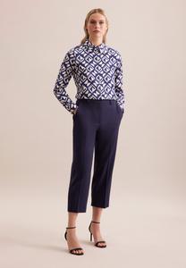 Блузка на пуговицах REGULAR Seidensticker, синий