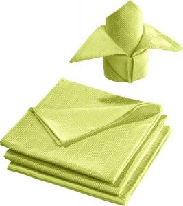 Салфетки в упаковке, 4 шт. 111636 Erwin Müller, зеленый