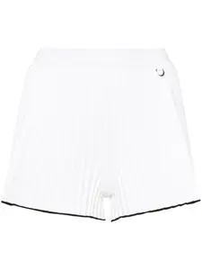 Шорты Le Short Maille Plissé Jacquemus, белый