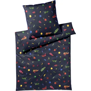 Элегантное постельное белье «Ноэль», приятное к коже Elegante, цвет Nachtblau