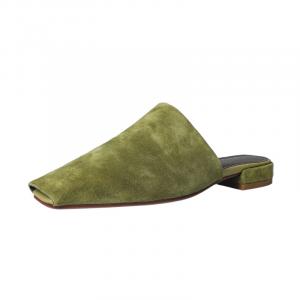 Женские тапочки с закрытым носком 2 см Echo&yolo, Абрикос