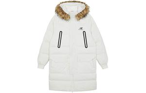 Пуховик мужской белый New Balance, белый