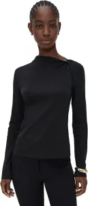 Футболка Theory с V-образным вырезом и скрученным верхом