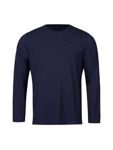 SNOCKS Мужская длинная пижамная рубашка, 1 шт., темно-синего цвета