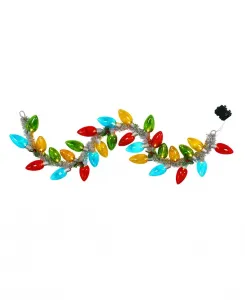 Гирлянда из ретро-лампочек C9 Mr. Christmas, multi