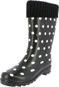 Женские резиновые сапоги Beck, Black