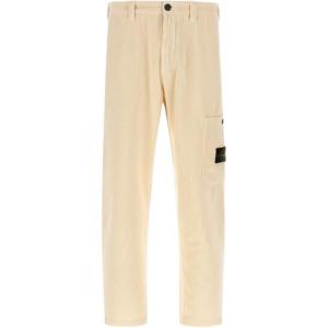 Брюки с компасом Compass Badge STONE ISLAND, светло-коричневый