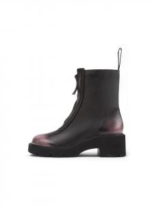 Camper Ботильоны «Милах» в черно-розовом цвете