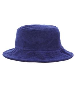 Панама из махровой ткани с добавлением хлопка Il Gufo, Lapislazzuli Blue