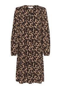 Дневное платье NIKA Cream, коричневый