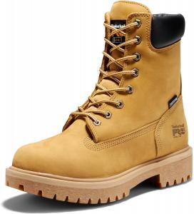 Мужские кроссовки Timberland Direct Attach 8 дюймов со стальным защитным носком, водонепроницаемые, утепленные, Wheat-Original