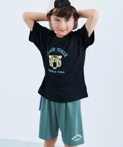 Быстросохнущая, гладкая, эластичная сетчатая пижама Devil Lab ROOM 2025SS Devirock, цвет 004-Tiger-Black