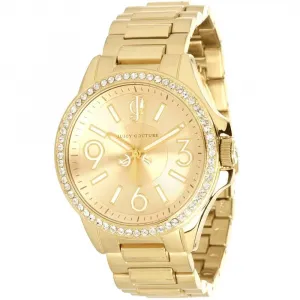 Женские часы Jetsetter с золотистым циферблатом Juicy Couture