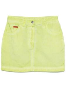 Мини-юбка Martine Rose Classic Bomber, зеленый