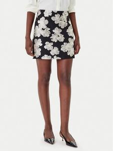 Мини-юбка slim fit 73ZAX French Connection, чёрный