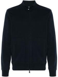 Corneliani толстовка на молнии, синий