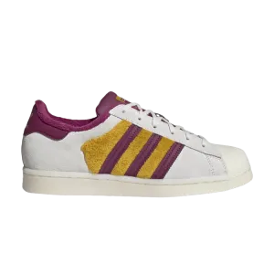 Кроссовки adidas Wmns Superstar 'White Power Berry Gold', белый