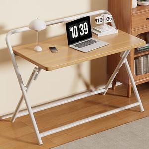 Складной компьютерный стол Shukeyijia 80x48 см, одноуровневый, натуральный дерево