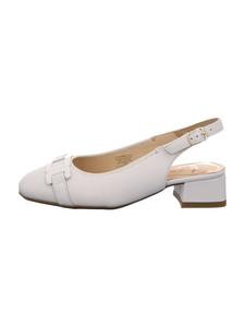 Ara Туфли-лодочки с открытой пяткой белого цвета
