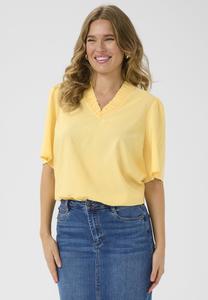 Блуза KAJULIANA Kaffe, светло-желтый
