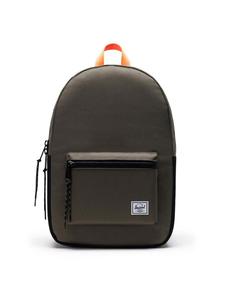 Herschel Рюкзак Settlement 23 15 дюймов (45 см) (с изображением горгульи) в цвете плющ/черный/ярко-оранжевый