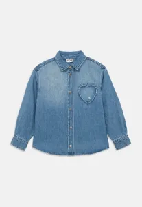 Блузка на пуговицах Moschino, Blue Denim