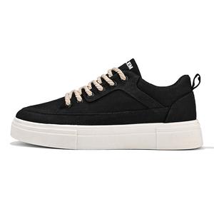 Мужские кроссовки для скейтбординга, увеличивающие рост, устойчивые к истиранию, дышащие, нескользящие, с низким верхом JKEM, Black